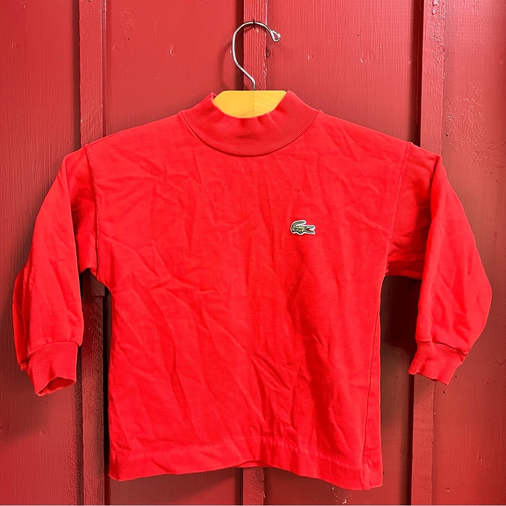 Vintage Lacoste Long Sleeve Shirt Youth Size 6. Great condition!